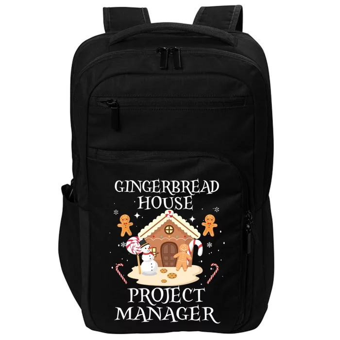 Gingerbread House Project Ager Decorating Baking Xmas Gift Impact Tech Backpack