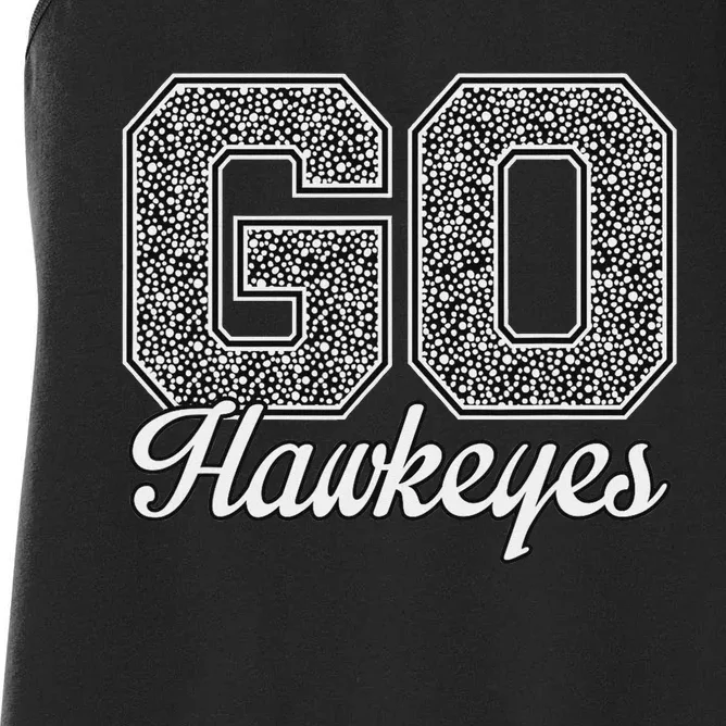 Go Hawkeyes Pride Hamilton Women's Racerback Tank