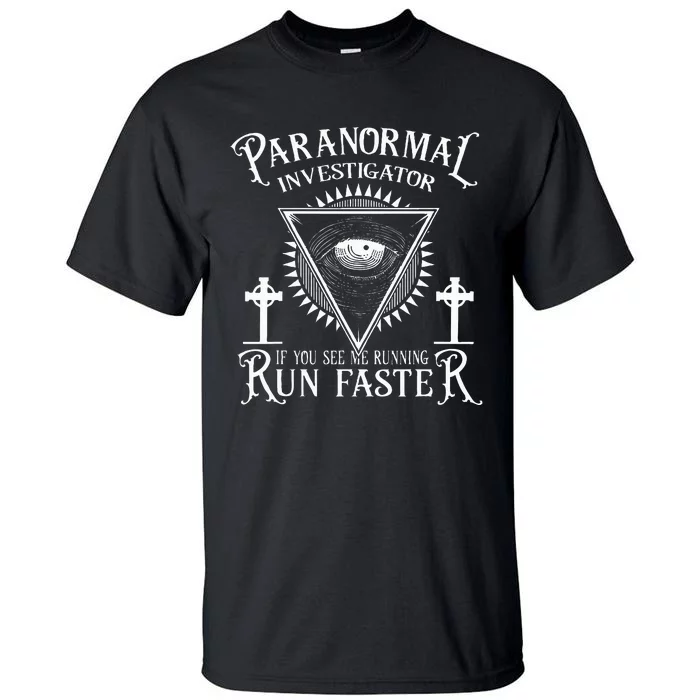 Ghost Hunter Paranormal Investigator Tall T-Shirt