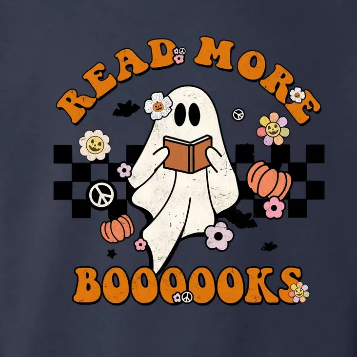 Groovy Halloween Read More Books Cute Boo Read A Book Toddler Hoodie