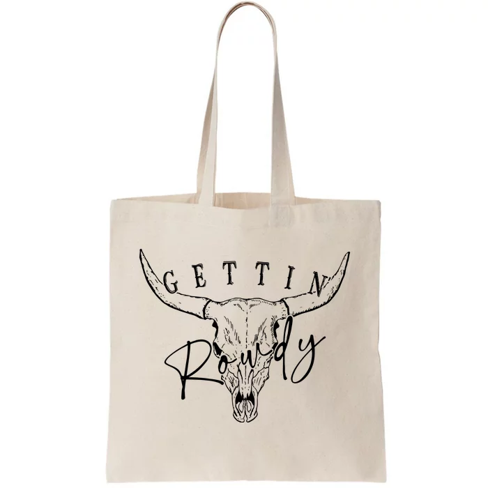 Getting Hitched Rowdy Western Bachelorette Party Tote Bag