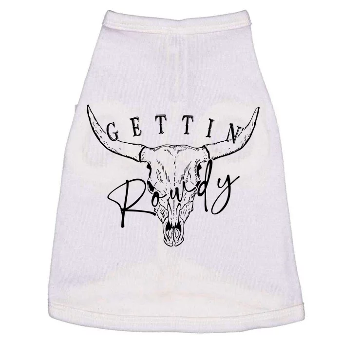 Getting Hitched Rowdy Western Bachelorette Party Doggie Tank