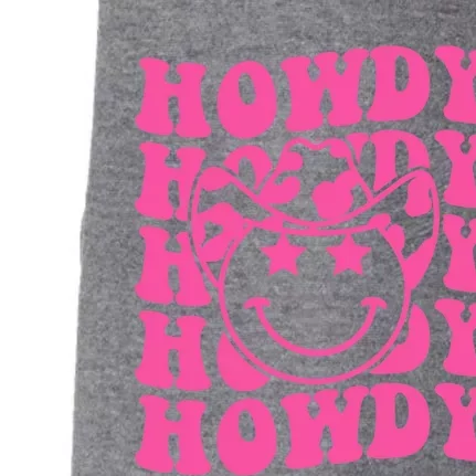 Groovy Howdy Rodeo Western Country Southern Cow Doggie 3-End Fleece Hoodie