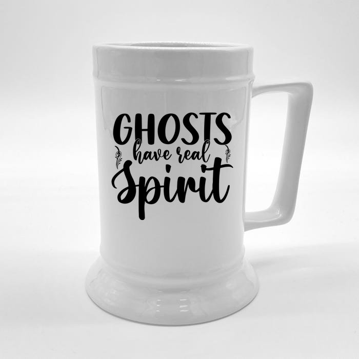 Ghost Have Real Spirit Ghost Hunter Gift Front & Back Beer Stein