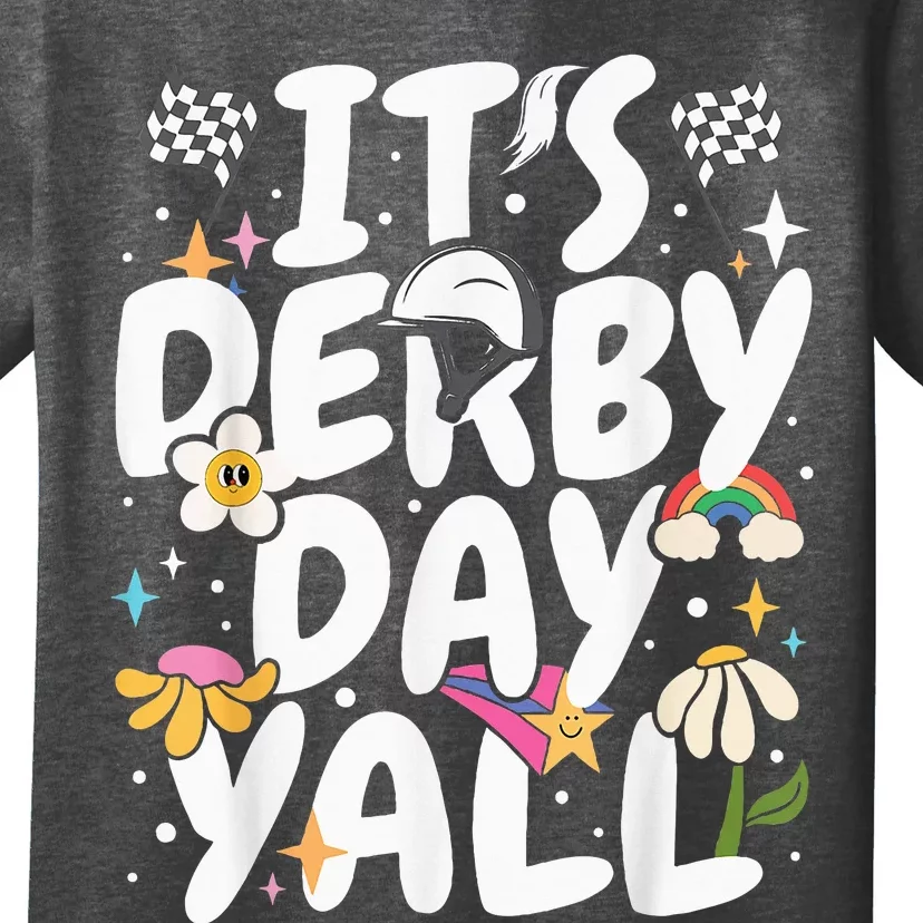 Groovy Horse Racing Derby Day Costume Ky Sports T-Shirt