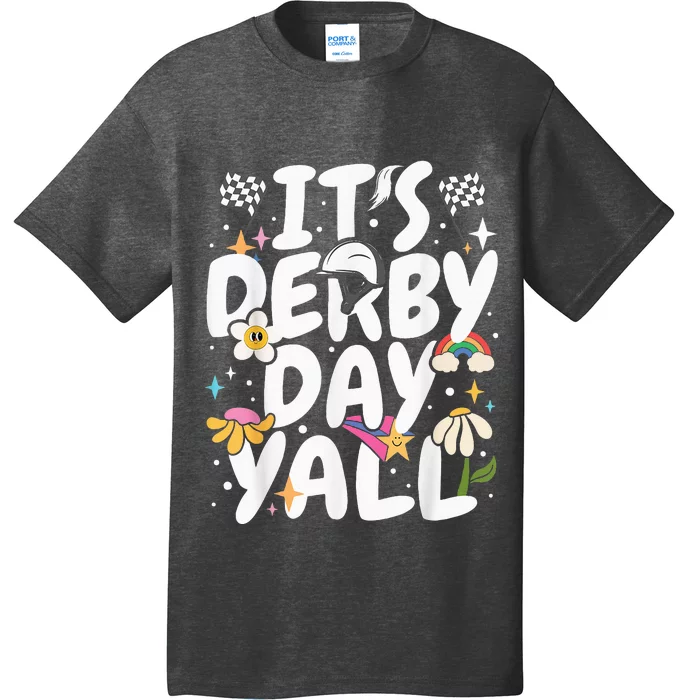 Groovy Horse Racing Derby Day Costume Ky Sports T-Shirt