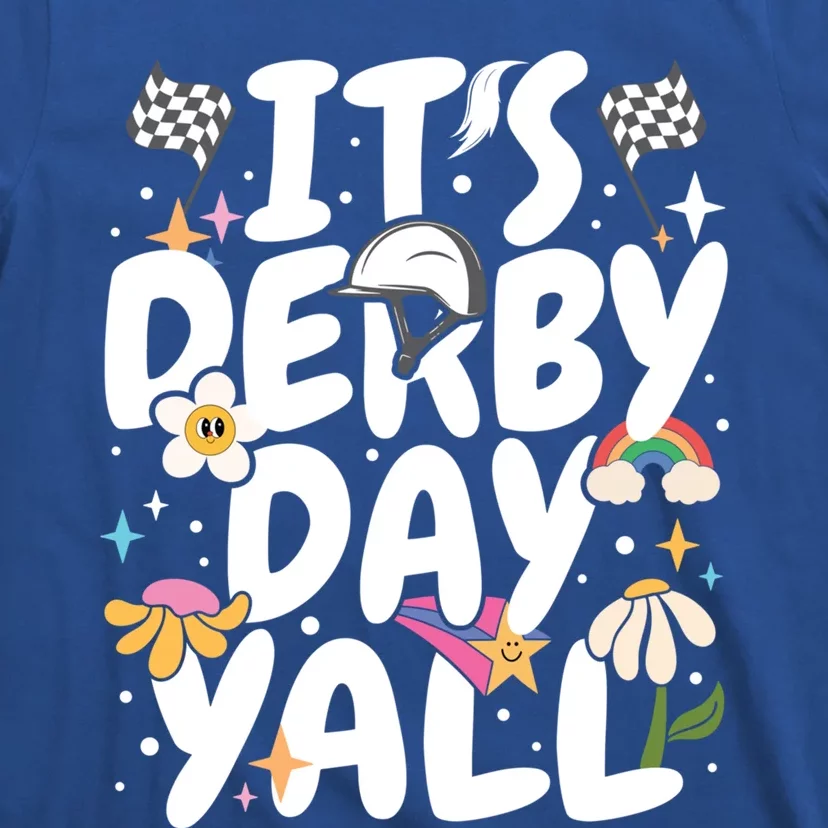 Groovy Horse Racing Derby Day Costume Ky Sports Suppliers Funny Gift T-Shirt