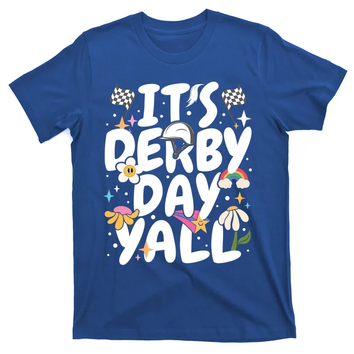 Groovy Horse Racing Derby Day Costume Ky Sports Suppliers Funny Gift T-Shirt