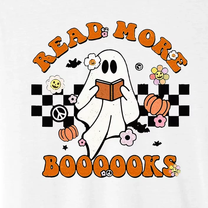 Groovy Halloween Read More Books Cute Boo Read A Book ChromaSoft Performance T-Shirt