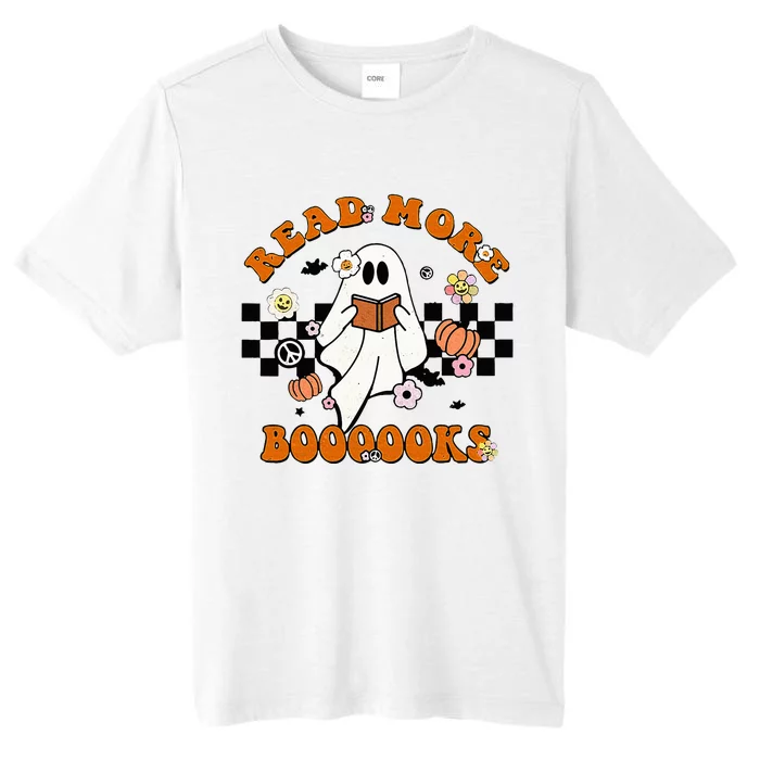 Groovy Halloween Read More Books Cute Boo Read A Book ChromaSoft Performance T-Shirt