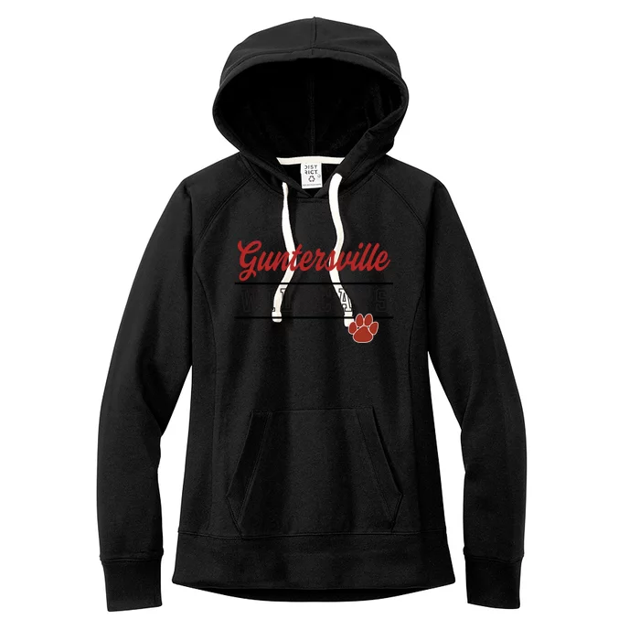 Guntersville High School Wildcats Meaningful Gift C4 Women's Fleece Hoodie