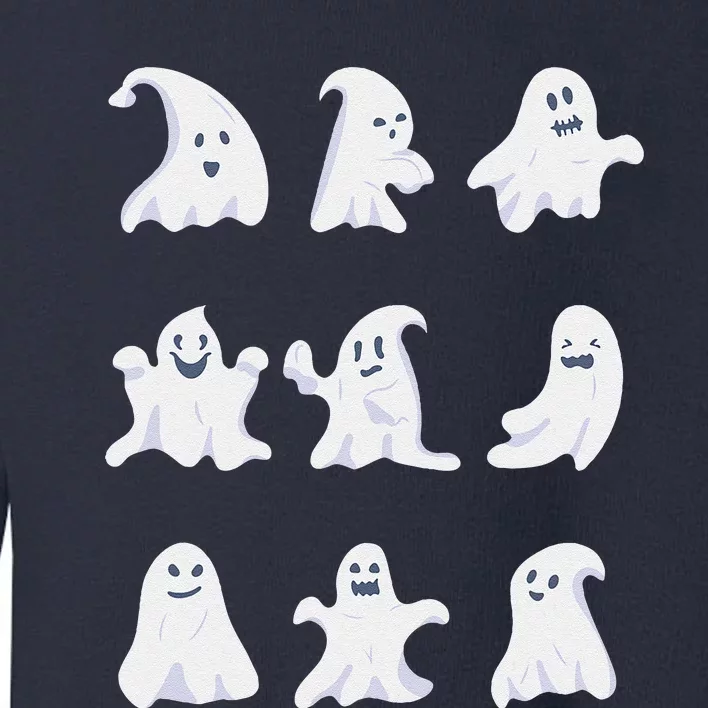 Ghost Halloween Spooky Spirit Scary Trick Or Treat Fear Gift Toddler Sweatshirt