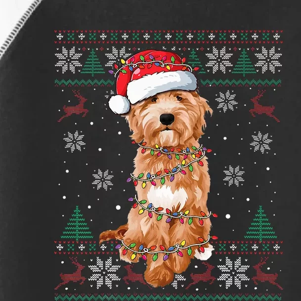 Goldendoodle Holiday Sweater Hilarious Dog Lover Gift Toddler Fine Jersey T-Shirt