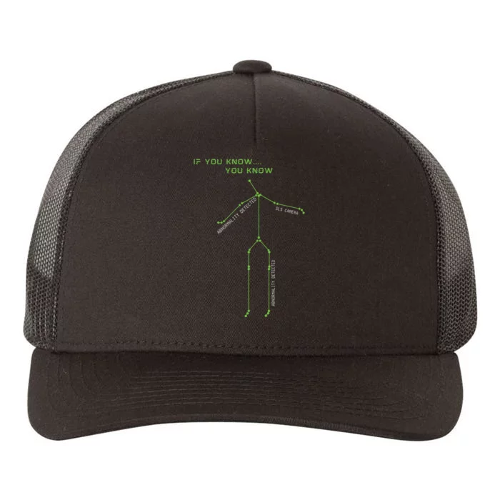 Ghost Hunting Sls Camera Stick Man Novelty Spooky Yupoong Adult 5-Panel Trucker Hat