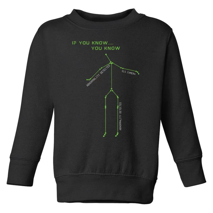 Ghost Hunting Sls Camera Stick Man Novelty Spooky Toddler Sweatshirt