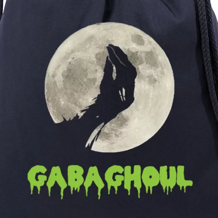 Gabaghoul Halloween Spooky Gift Drawstring Bag