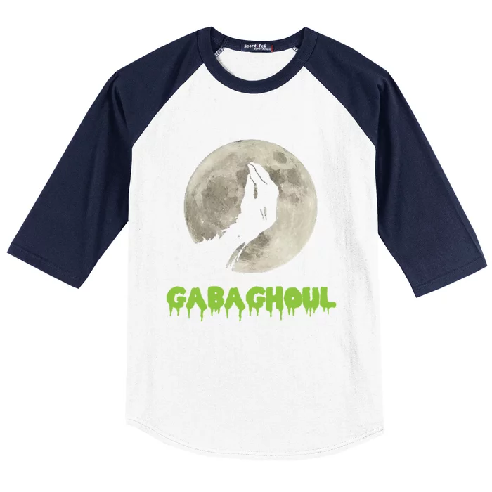 Gabaghoul Halloween Spooky Gift Baseball Sleeve Shirt