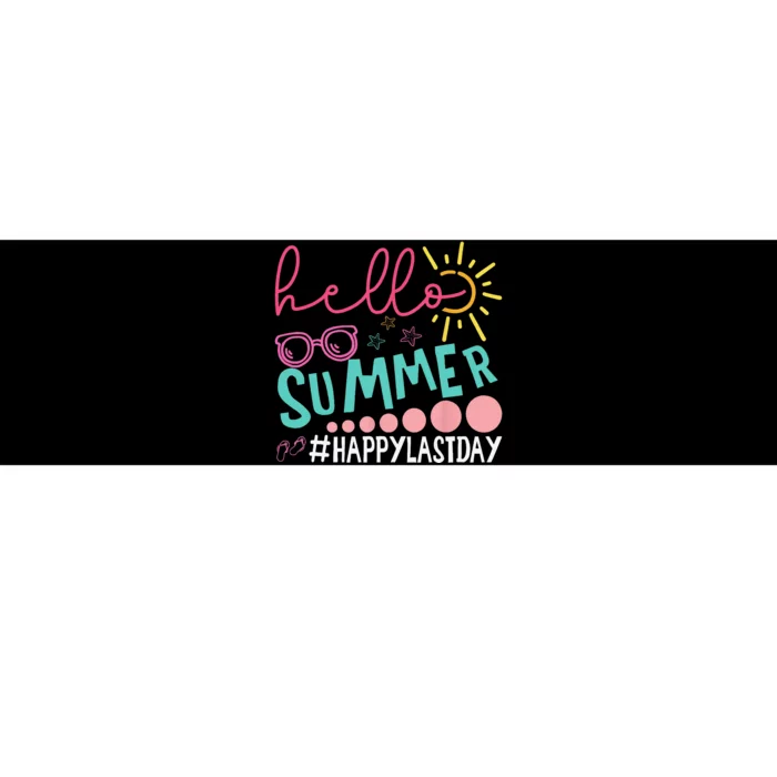 Graduation Hello Summer Happy Last Day Funny Hello Pool Bumper Sticker