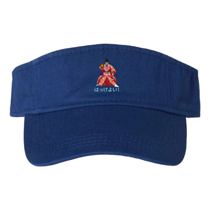 Gyoji Hakkeyoi Spirit Red Valucap Bio-Washed Visor