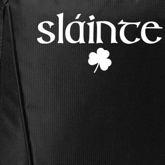 Good Health Slainte St Patrick's Day City Backpack