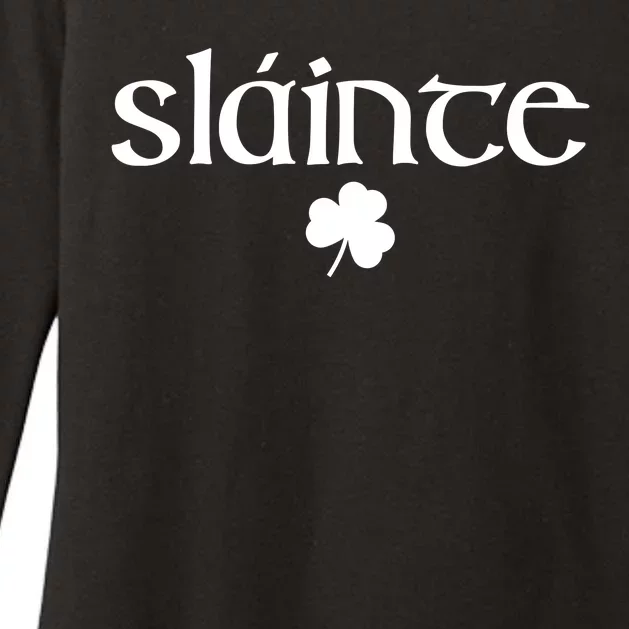 Good Health Slainte St Patrick's Day Womens CVC Long Sleeve Shirt