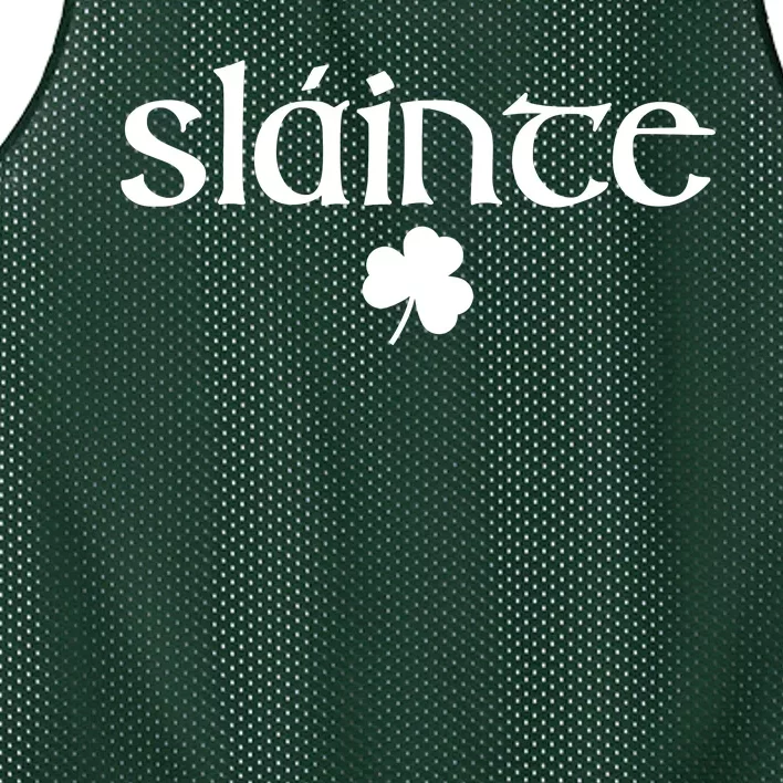 Good Health Slainte St Patrick's Day Mesh Reversible Basketball Jersey Tank