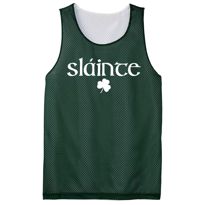 Good Health Slainte St Patrick's Day Mesh Reversible Basketball Jersey Tank