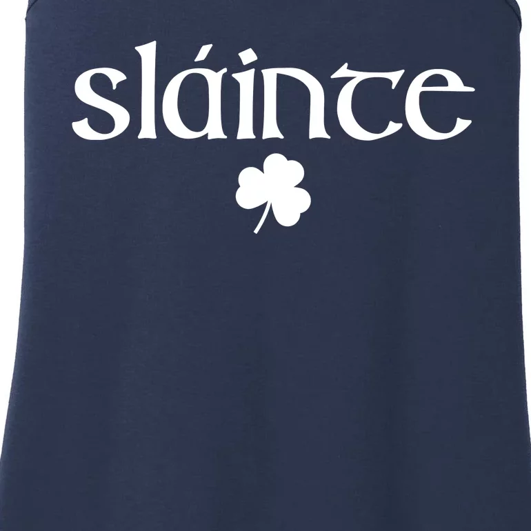 Good Health Slainte St Patrick's Day Ladies Essential Tank