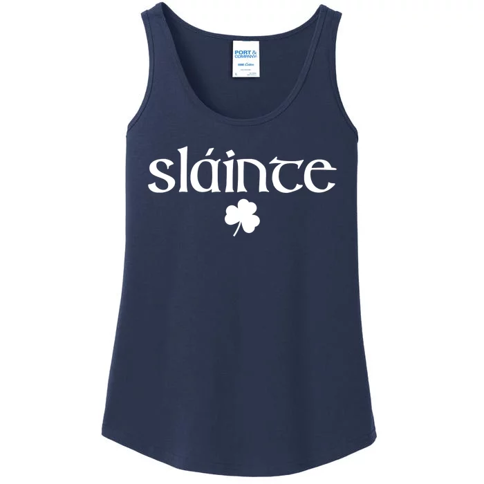 Good Health Slainte St Patrick's Day Ladies Essential Tank