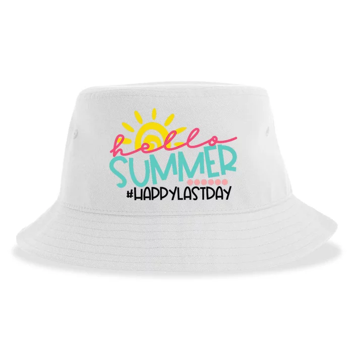 Graduation Hello Summer Happy Last Day Teacher Sustainable Bucket Hat