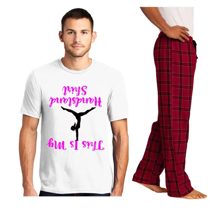 Gymnastics Handstand Shirt This Is My Handstand TShirt Pajama Set