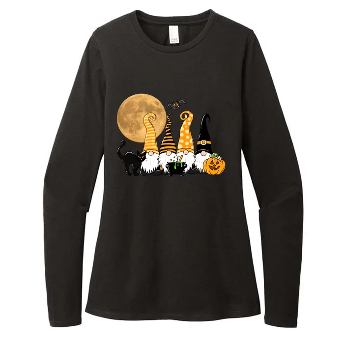 Gnome Halloween Squad Festive Womens CVC Long Sleeve Shirt