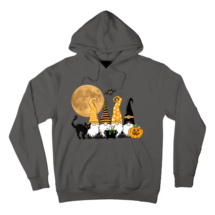 Gnome Halloween Squad Festive Hoodie