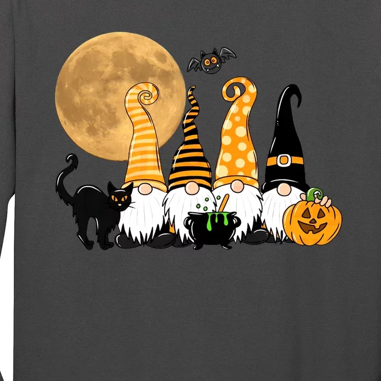 Gnome Halloween Squad Festive Long Sleeve Shirt