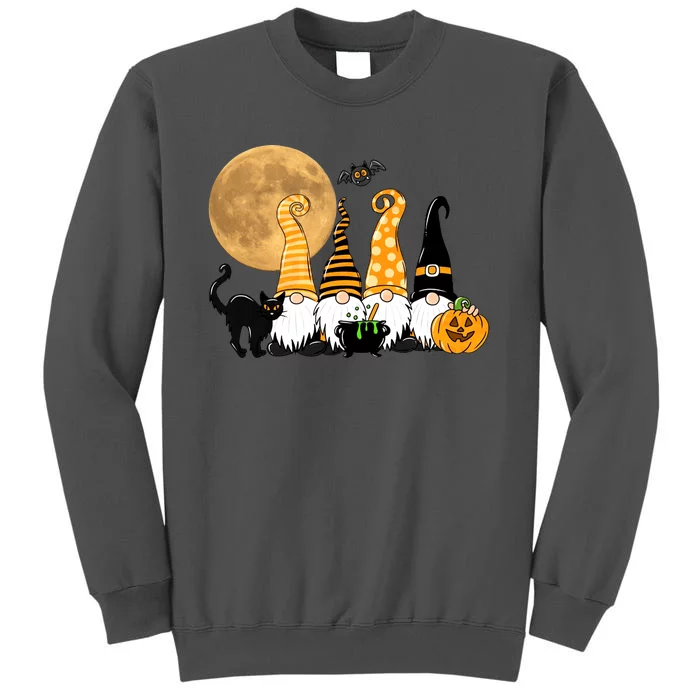 Gnome Halloween Squad Festive Tall Sweatshirt