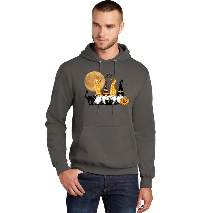 Gnome Halloween Squad Festive Tall Hoodie