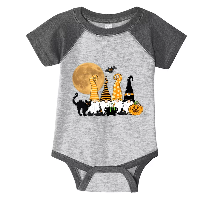 Gnome Halloween Squad Festive Infant Baby Jersey Bodysuit