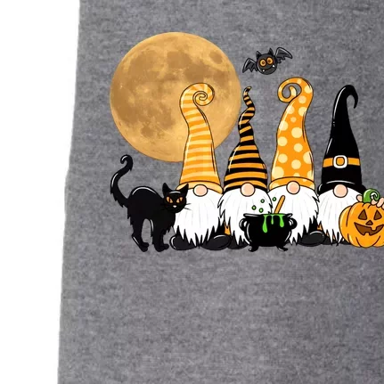 Gnome Halloween Squad Festive Doggie 3-End Fleece Hoodie