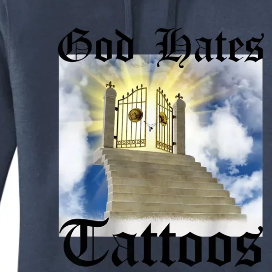 God Hates Tattoos Women's Pullover Hoodie