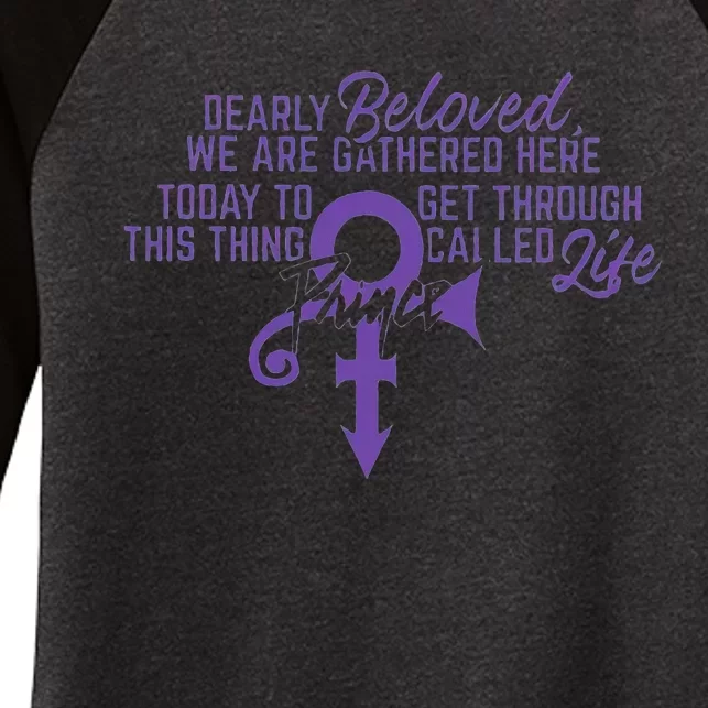 Gathered Here Today A Heartfelt Journey to Overcome Women's Tri-Blend 3/4-Sleeve Raglan Shirt