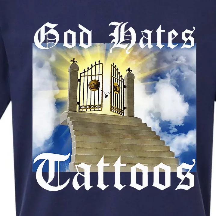 God Hates Tattoos Sueded Cloud Jersey T-Shirt