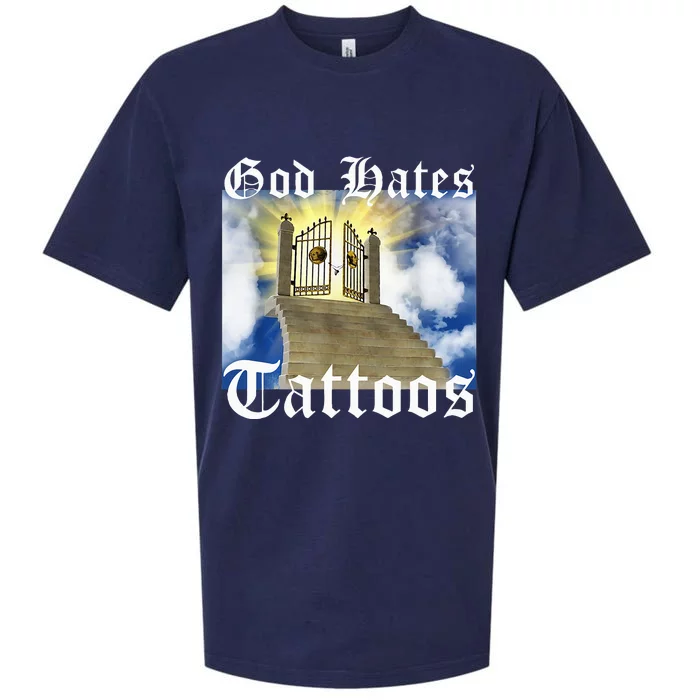 God Hates Tattoos Sueded Cloud Jersey T-Shirt