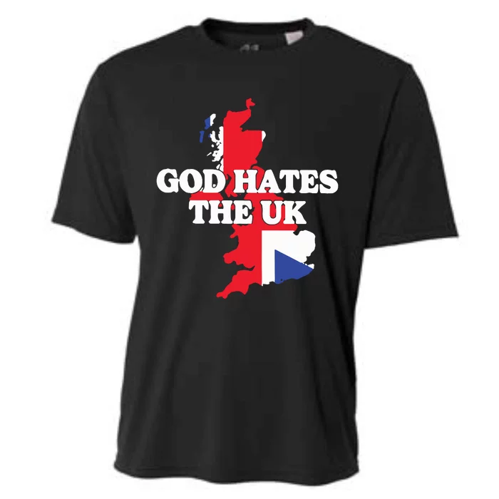 God Hates The Uk Cooling Performance Crew T-Shirt