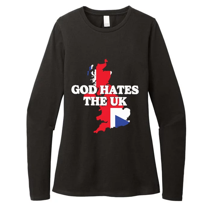 God Hates The Uk Womens CVC Long Sleeve Shirt