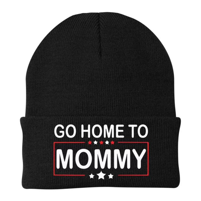 Go Home To Mommy Pro America Republican Donald Trump Knit Cap Winter Beanie