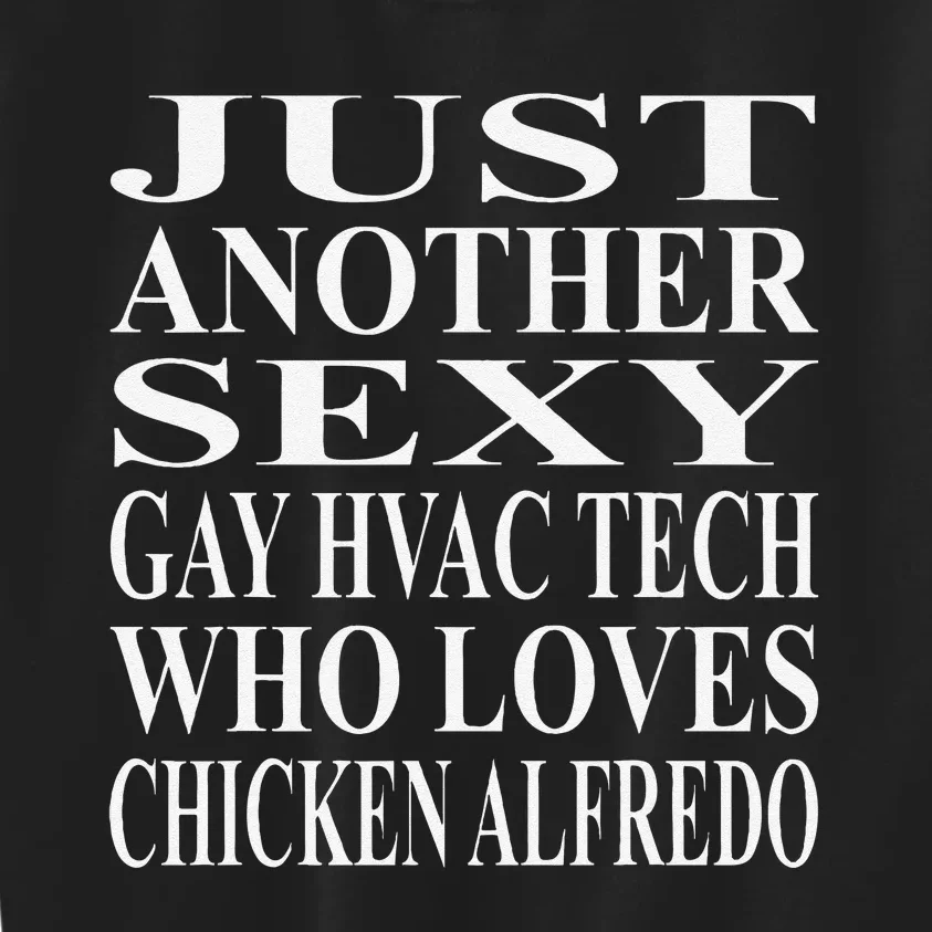 Gay Hvac Tech Amazing Funny Chicken Lover Design Kids Sweatshirt