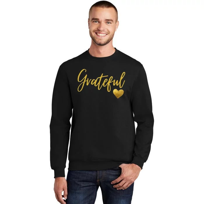 Grateful Heart Thanksgiving Sweatshirt