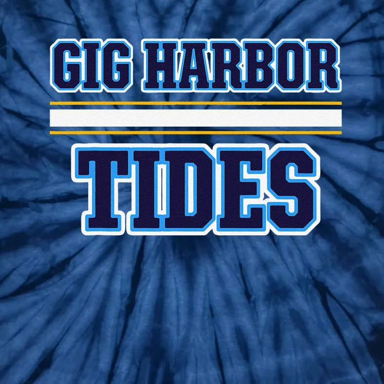 Gig Harbor Tides Horizontal Stripes Tie-Dye T-Shirt