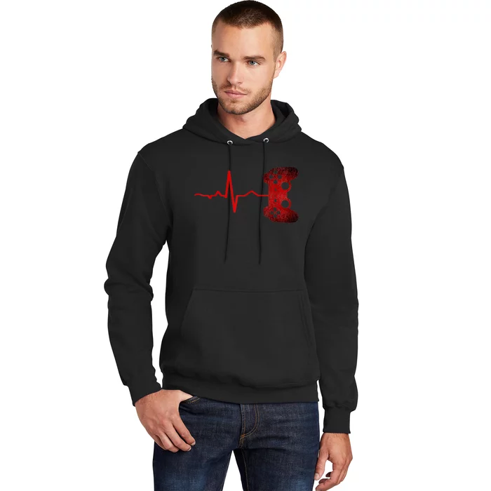 Gamer Heartbeat Video Games Gaming Hoodie