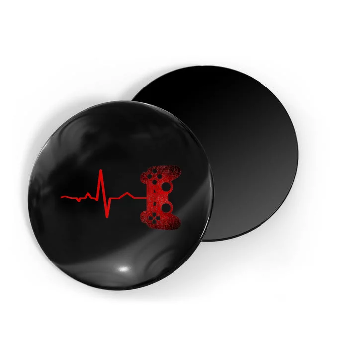 Gamer Heartbeat Video Games Gaming Magnet